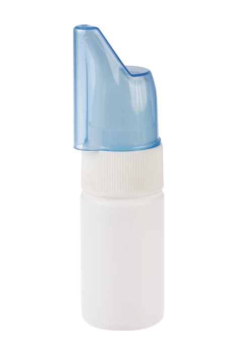 60 ml PE rhinitis spuitfles fles met zoutoplossing