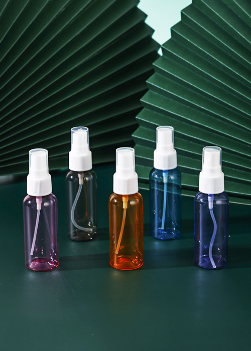 60ml PET-kleur transparante ronde fles