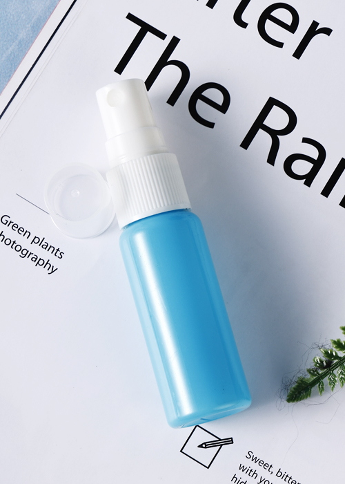 30 ml PET-blauwe spuitfles in effen kleur