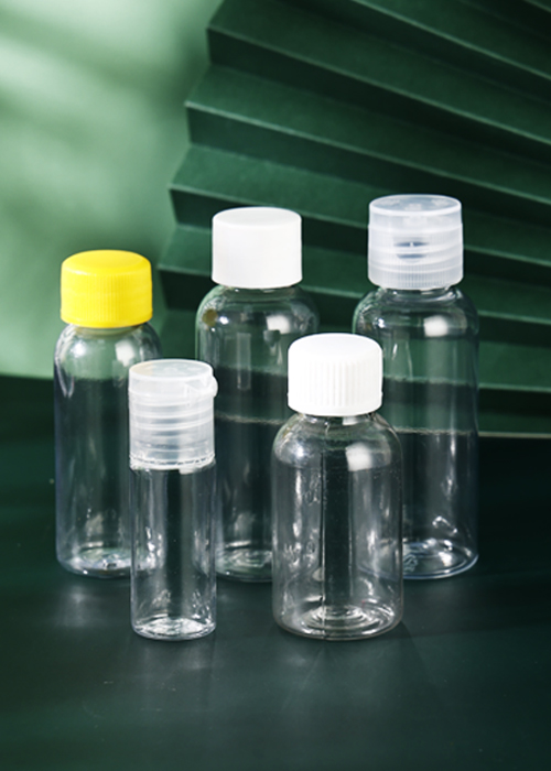 PET-flessen met klep van 30 ml
