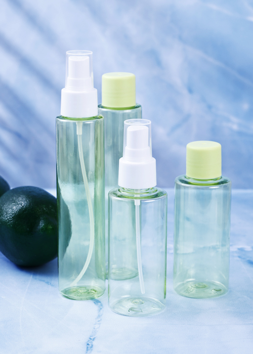 60 ml, 100 ml 24 tanden PET cilindrische fles