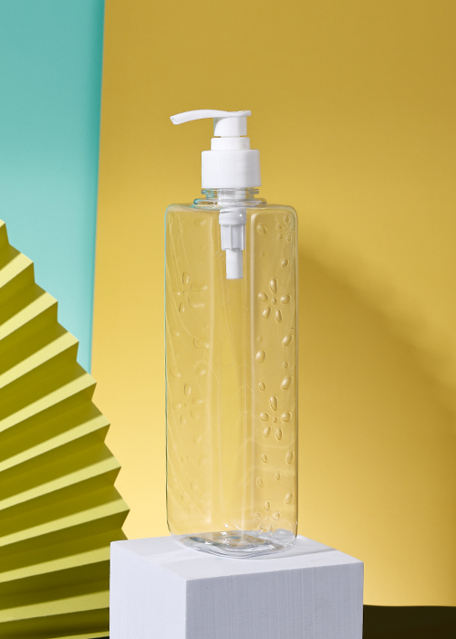 400 ml PET Clear Lotion Pomp Handdesinfecterende Fles