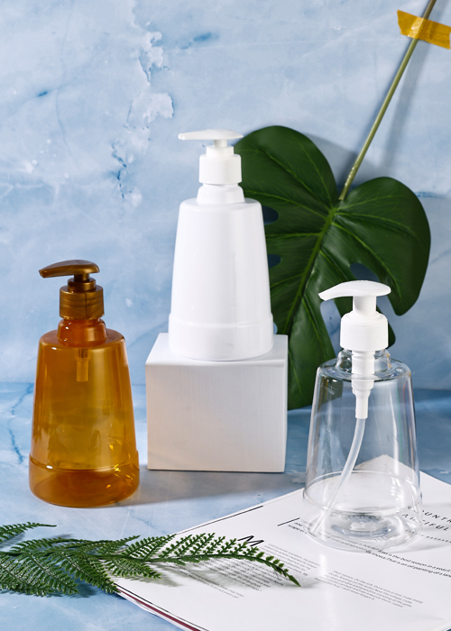 400 ml conische PET-lotionpompfles