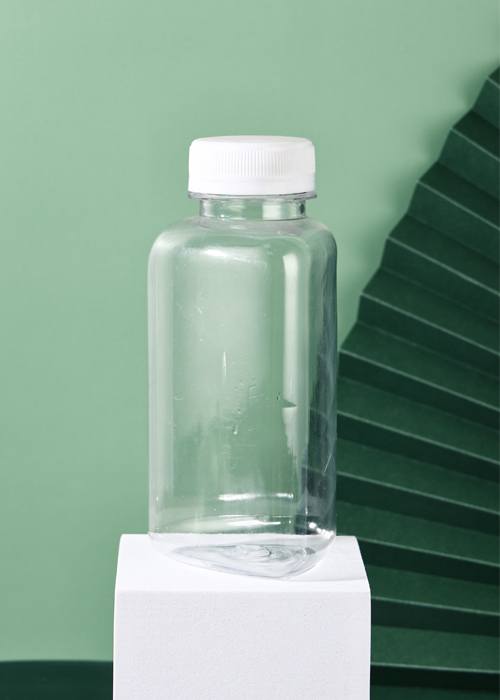 Driehoekige PET-fles van 300 ml