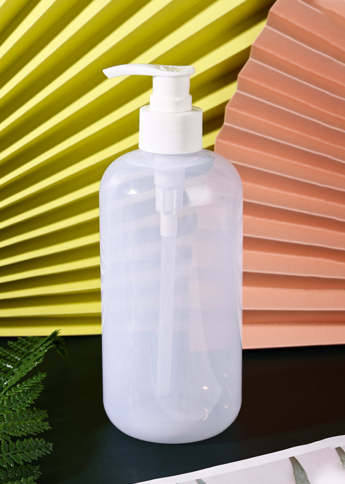 500ml PP Clear Lotion Drukpomp Gel Handdesinfecterend Fles