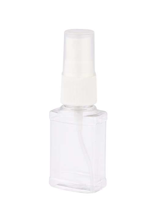 30 ml PET-doorzichtige platte vierkante spuitfles