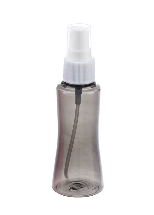 60 ml kleur transparante PET-bel mondspray fles glazen reiniging alcohol ontsmettingsmiddel fles;