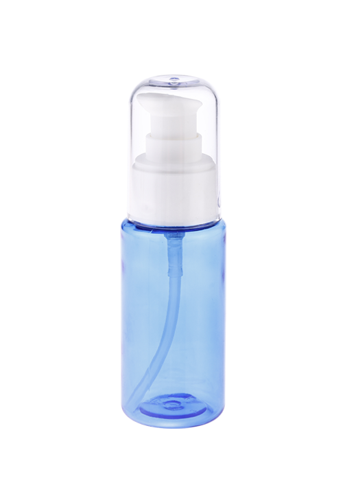 60 ml kleurheldere PET-cilindrische spuitfles