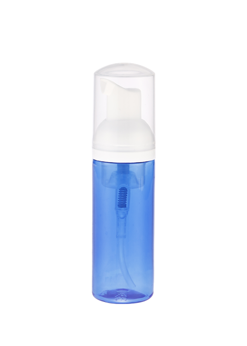 60-120 ml blauwe transparante PET-schuimpompfles alcoholdesinfectie fles met handdesinfecterend middel