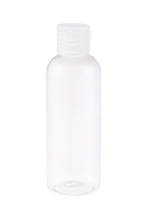 60-200ml PET Clear Gel Handdesinfecterend Fles Ronde Clamshell-fles