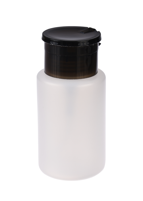 100 ml PE nagellakremover waterfles met flip-dop