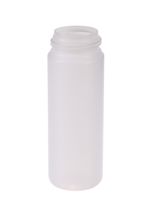 100 ml PE rechte fles