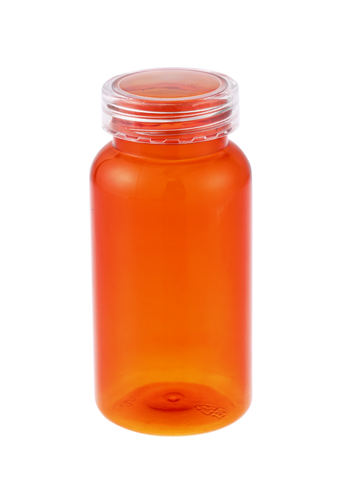150g PS transparante dop met PET-capsulefles voor gezondheidsproducten