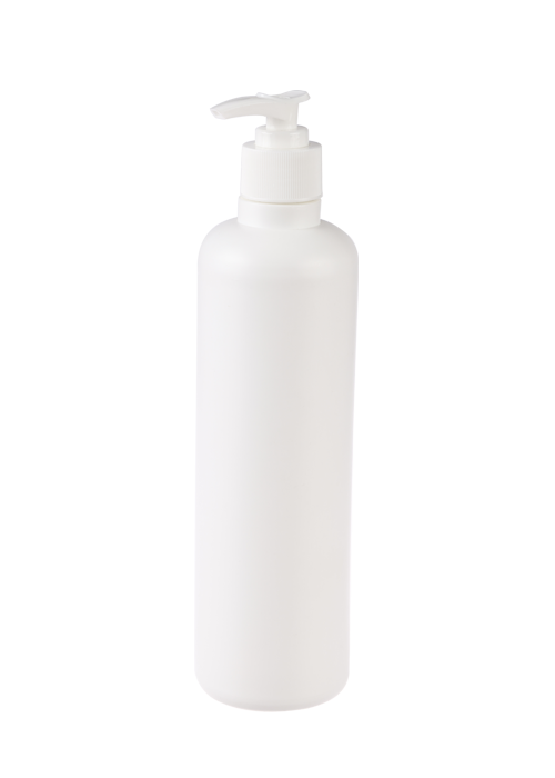 500ml PE gel lotion druk pomp fles douchegel shampoo ronde fles
