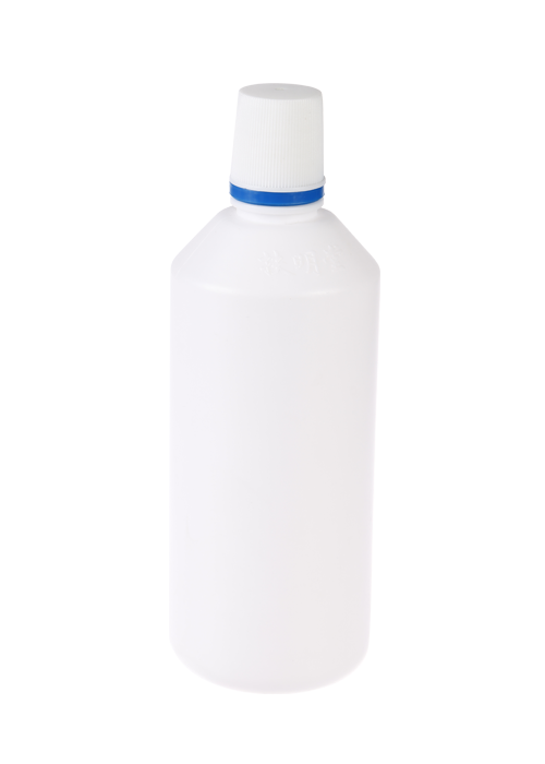 500 ml PE-lotionfles Reinigings- en desinfectiemiddel ronde fles