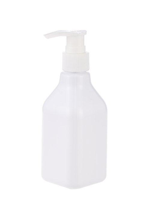 300 ml PET-fles met witte lotionpomp Handdesinfecterend middel