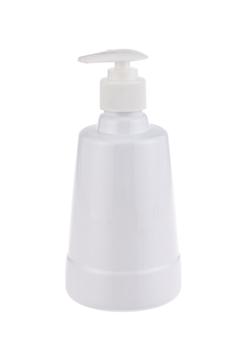 400 ml kegelvormige PET-desinfectie en sterilisatie handdesinfecterend fles gel lotion drukpomp fles