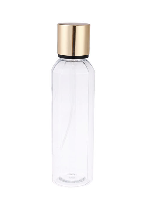 236-250 ml prismatische ronde PET-rits parfum spuitfles